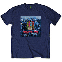 The Beatles koszulka, Sgt Pepper Navy Backprint, męskie
