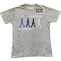 The Beatles koszulka, Abbey Road Colours Wash Collection Grey, męskie