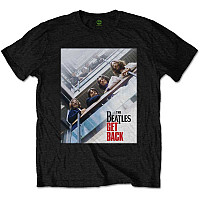 The Beatles koszulka, Get Back Poster Black, męskie