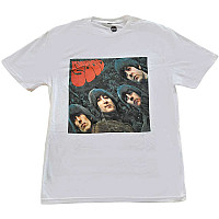 The Beatles koszulka, Rubber Soul Album Cover White, męskie
