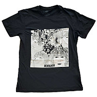 The Beatles koszulka, Revolver Album Cover Black, męskie
