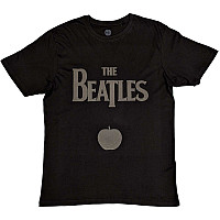The Beatles koszulka, Drop T Logo & Apple Hi-Build Black, męskie