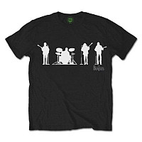 The Beatles koszulka, Saville Row Line Up with White Silhouettes, męskie