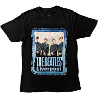 The Beatles koszulka, Pier Head Frame Black, męskie