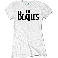 The Beatles koszulka, Drop T Logo White, damskie
