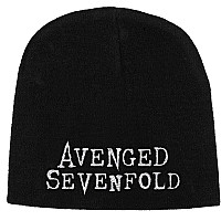 Avenged Sevenfold zimowa czapka zimowa, A7X Logo