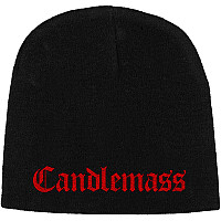 Candlemass zimowa czapka zimowa, Logo Black