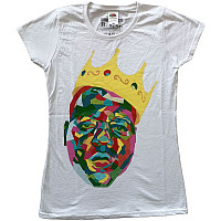 Notorious B.I.G. koszulka, Crown White, damskie