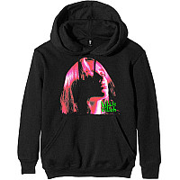 Billie Eilish bluza, Neon Shadow Pink Hoodie Black, męska