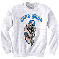 Billie Eilish bluza, Bling White Sweatshirt, unisex
