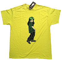 Billie Eilish koszulka, Anime Billie Yellow, męskie