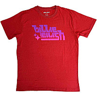 Billie Eilish koszulka, Purple Logo Red, męskie