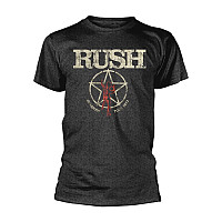 Rush koszulka, American Tour 1977 Heather Grey, męskie