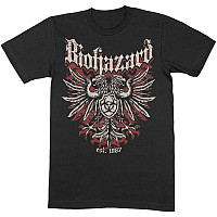 Biohazard koszulka, Crest Black, męskie