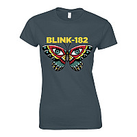 Blink 182 koszulka, Butterfly Girly Grey, damskie