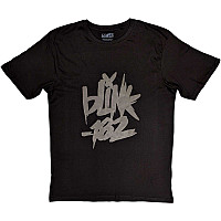 Blink 182 koszulka, Neon Logo Hi-Build Black, męskie