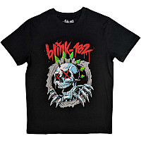 Blink 182 koszulka, Six Arrow Skull Black, męskie
