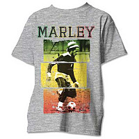 Bob Marley koszulka, Football Text, męskie