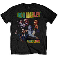 Bob Marley koszulka, One Love Homage Black, męskie