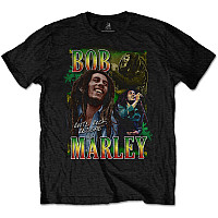 Bob Marley koszulka, Roots, Rock, Reggae Homage Black, męskie