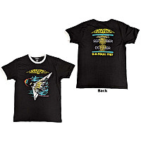 Boston koszulka, US Tour '87 ECO Ringer BP Black, męskie
