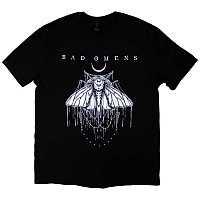Bad Omens koszulka, Moth Black, męskie