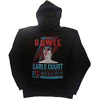 David Bowie bluza, Earls Court '73 Eco Friendly Black, męska