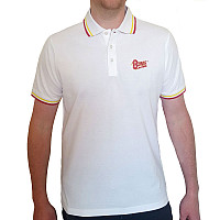 David Bowie koszulka, Flash logo Polo White, męskie