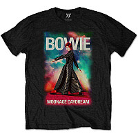 David Bowie koszulka, Moonage 11 Fade Black, męskie