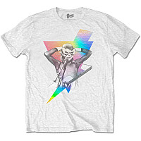 David Bowie koszulka, Holographic Bolt White, męskie