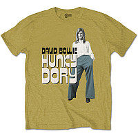 David Bowie koszulka, Hunky Dory 2 Mustard Yellow, męskie