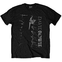 David Bowie koszulka, Distorted Black, męskie
