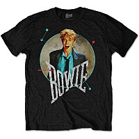 David Bowie koszulka, Circle Scream BP Black, męskie