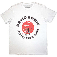 David Bowie koszulka, Spiders From Mars White, męskie
