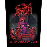 Death naszywka na plecy 30x27x36 cm, Scream Bloody Gore
