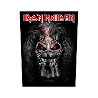 Iron Maiden naszywka na plecy 30x27x36 cm, Eddie Candle Finger, unisex