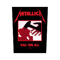 Metallica naszywka na plecy 30x27x36 cm, Kill 'Em All