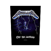 Metallica naszywka na plecy 30x27x36 cm, Ride The Lightning
