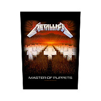 Metallica naszywka na plecy 30x27x36 cm, Master of Puppets