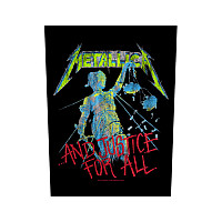 Metallica naszywka na plecy 30x27x36 cm, And Justice For All