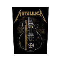 Metallica naszywka na plecy 30x27x36 cm, Hetfield Guitar