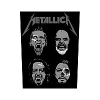 Metallica naszywka na plecy 30x27x36 cm, Undead