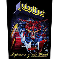 Judas Priest naszywka na plecy 30x27x36 cm, Defenders of the Faith