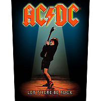 AC/DC naszywka na plecy 30x27x36 cm, Let There Be Rock