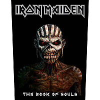 Iron Maiden naszywka na plecy 30x27x36 cm, The Book Of Souls, unisex
