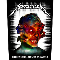 Metallica naszywka na plecy 30x27x36 cm, Hardwired To Self Destruct