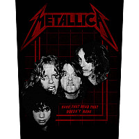 Metallica naszywka na plecy 30x27x36 cm, Bang That Head