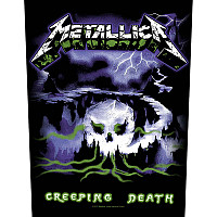Metallica naszywka na plecy 30x27x36 cm, Creeping Death