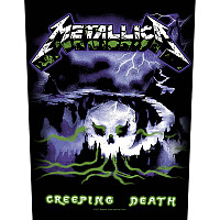 Metallica naszywka na plecy 30x27x36 cm, Creeping Death