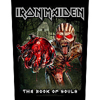 Iron Maiden naszywka na plecy 30x27x36 cm, Eddie's Heart, unisex